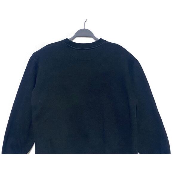 Croft and Barrow Pullover Sweat Shirt Small Embroidered American Eagle & Flag - Picture 6 of 7